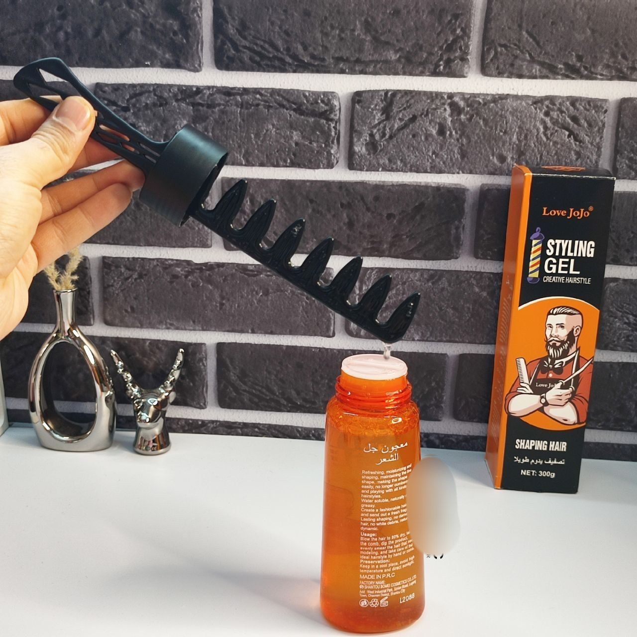 ژل   شانه دار اقایان اصلی مارک لاو جوجو