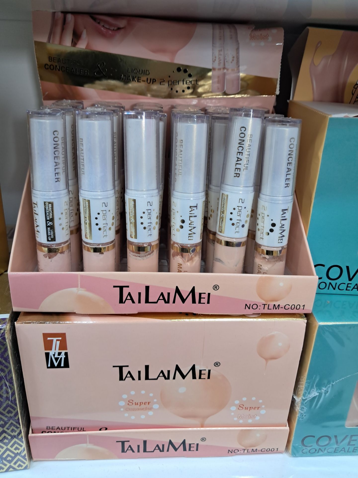 کانسیلر رو دو طرفه جامد و مایع پوکه سفید بیوتی