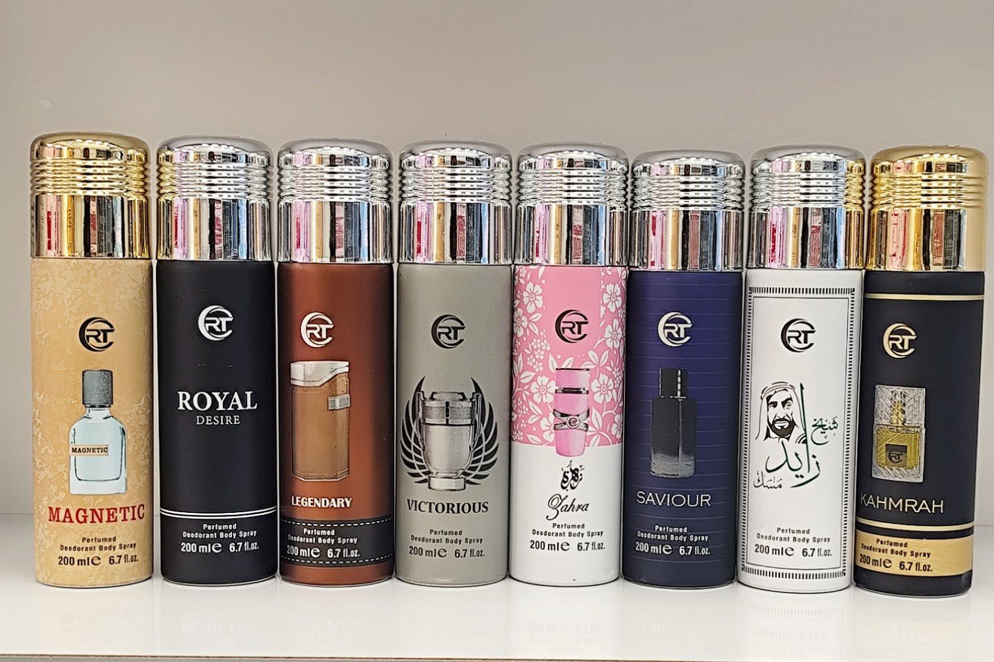 اسپری خوشبوکننده لباس و بدن RT