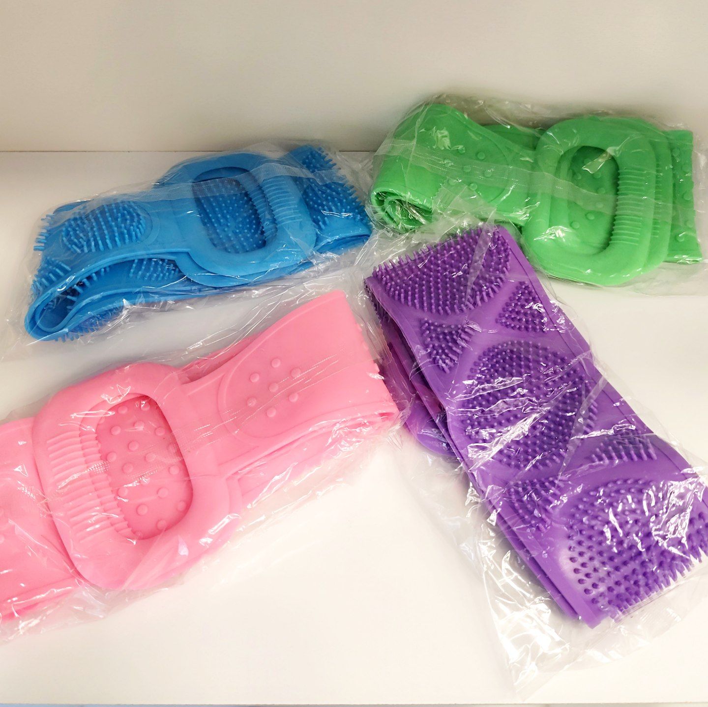 لیف حمام سیلیکونی دو طرفه کمری