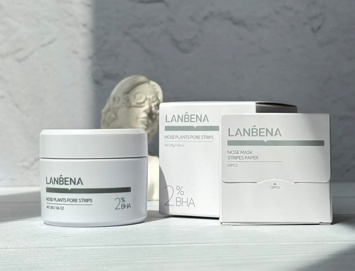 خرید چسب بینی گیاهی LANBENA 2% BHA - پاکسازی منافذ